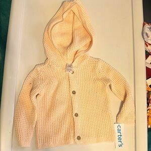 Carter's Cream Knit Sweater